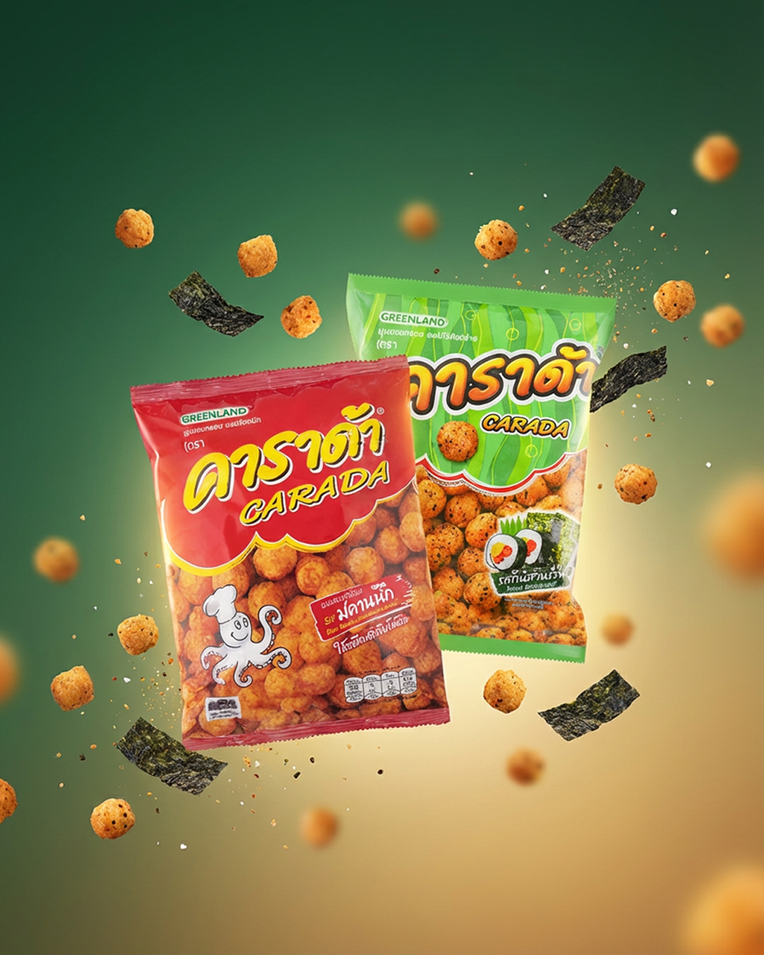 CARADA, Crunchy Cuttlefish Balls