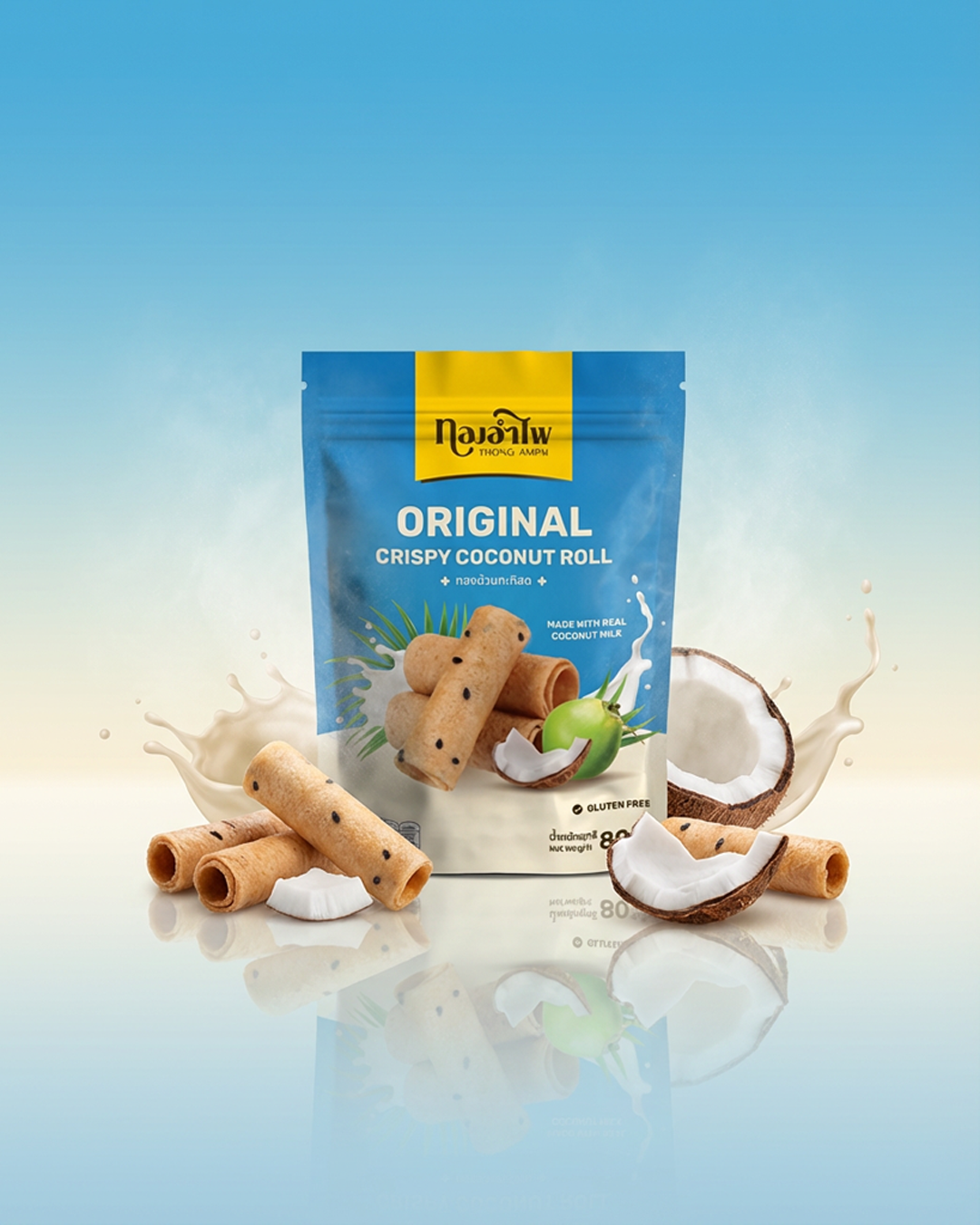 THONG AMPAI Coconut Crispy Roll