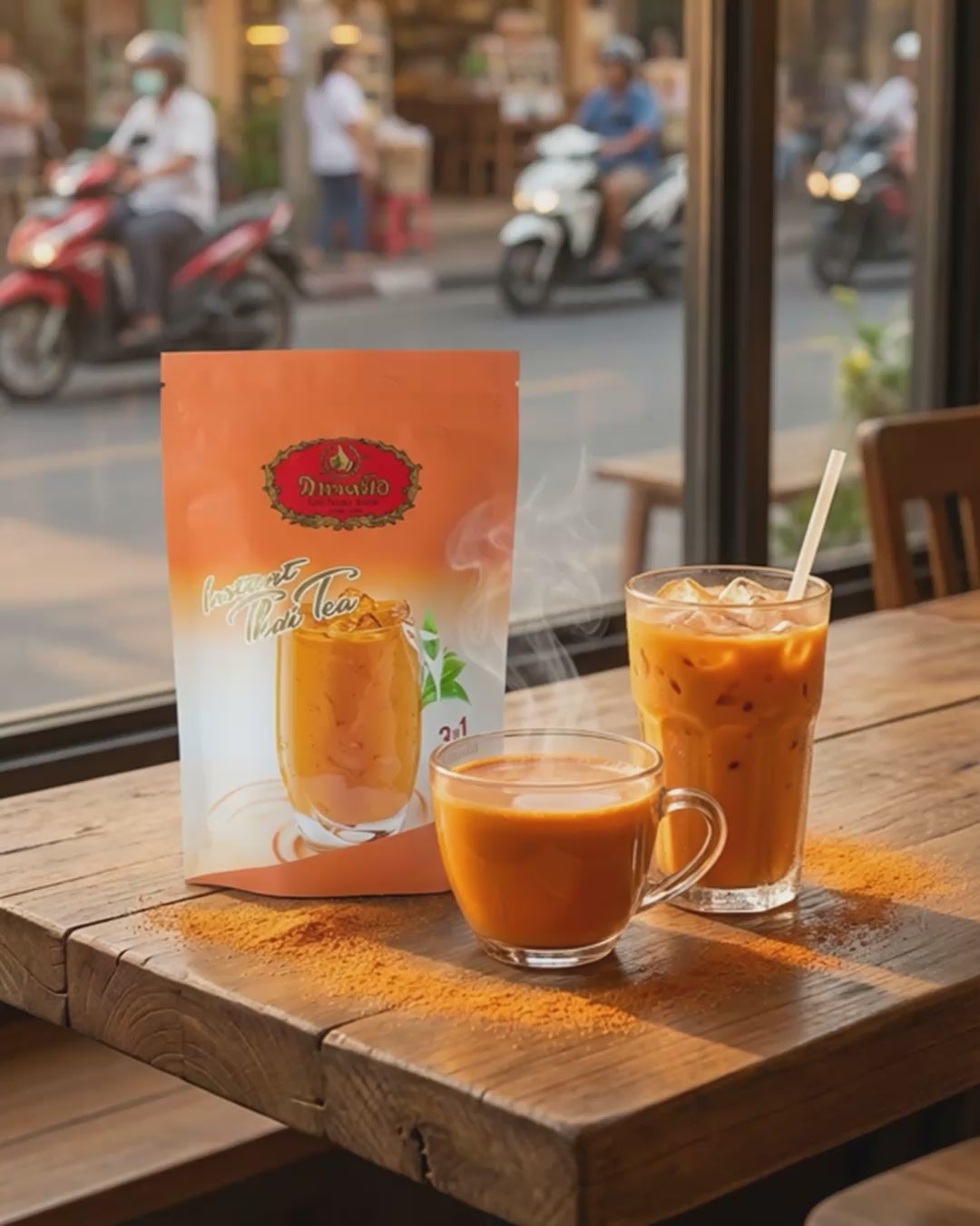 CHATRAMUE Instant Thai Tea Mix 3 in 1