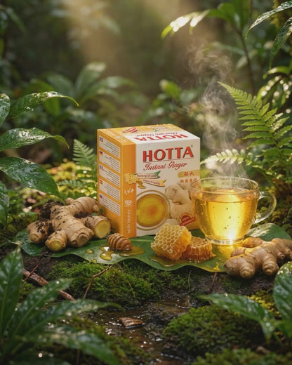 HOTTA Instant Ginger Drink with Honey