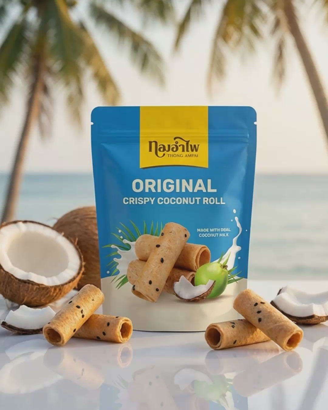 THONG AMPAI Coconut Crispy Roll